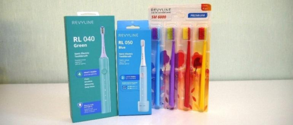 Обзор зубных щёток Revyline RL 050, Revyline RL 040 и набора мануальных щеток Revyline SM6000
